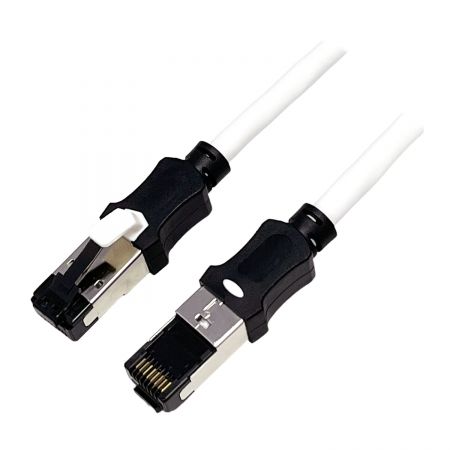 Dual-Color - Cat 6A 26AWG Shielded Patch Cord, Dual-Color